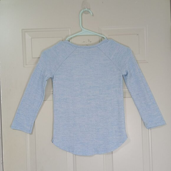 Disney Frozen Elsa Glitter Graphic Long Sleeve Girls Shirt Limited Edition Size - Picture 5 of 5